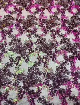

nice looking feather embroidery tulle mesh lace fabric Sat-3.2717 with good quality for party dress