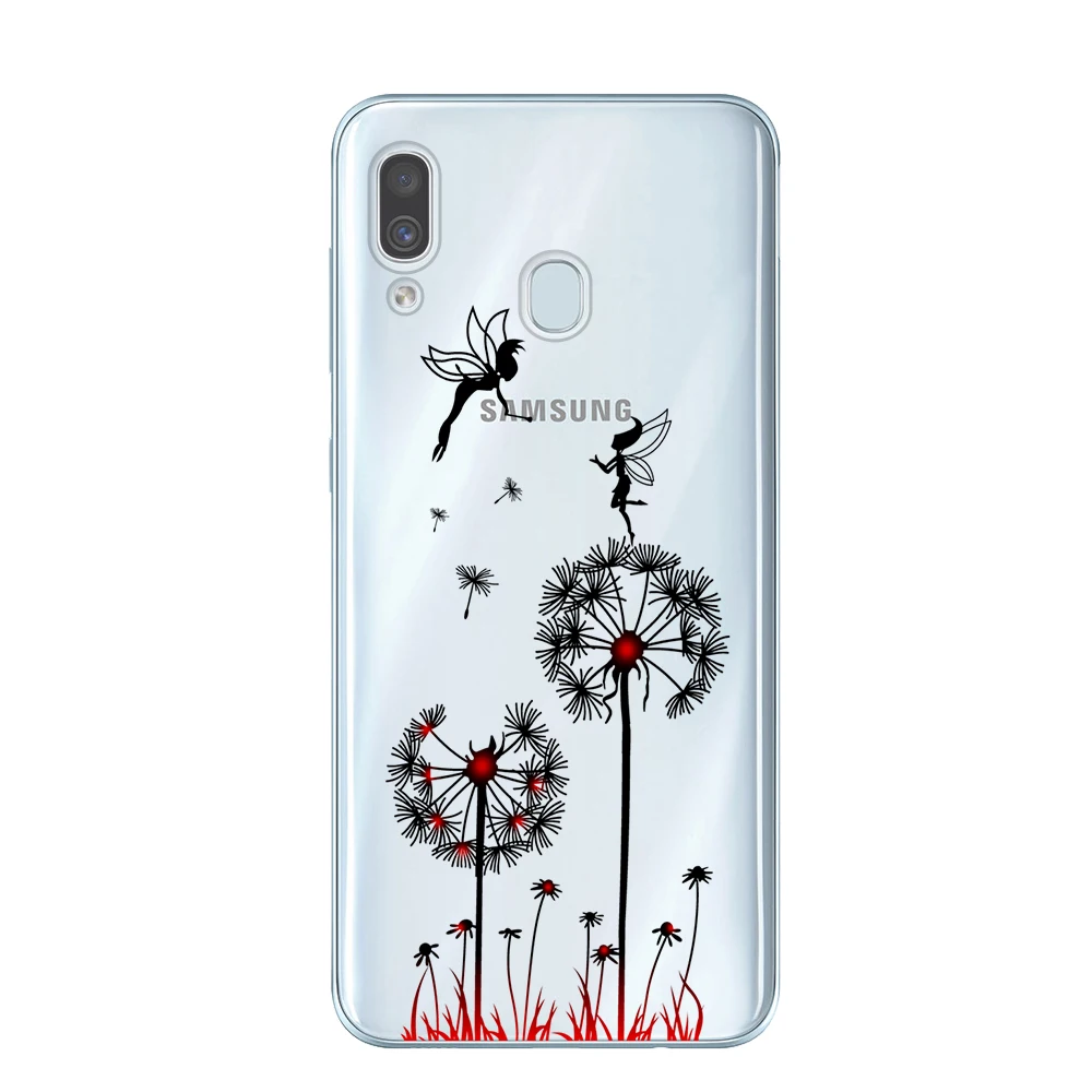 Чехол для Samsung Galaxy A30 A305 силиконовый мягкий чехол из ТПУ телефона A50 A505 A10 A20 A40 A70