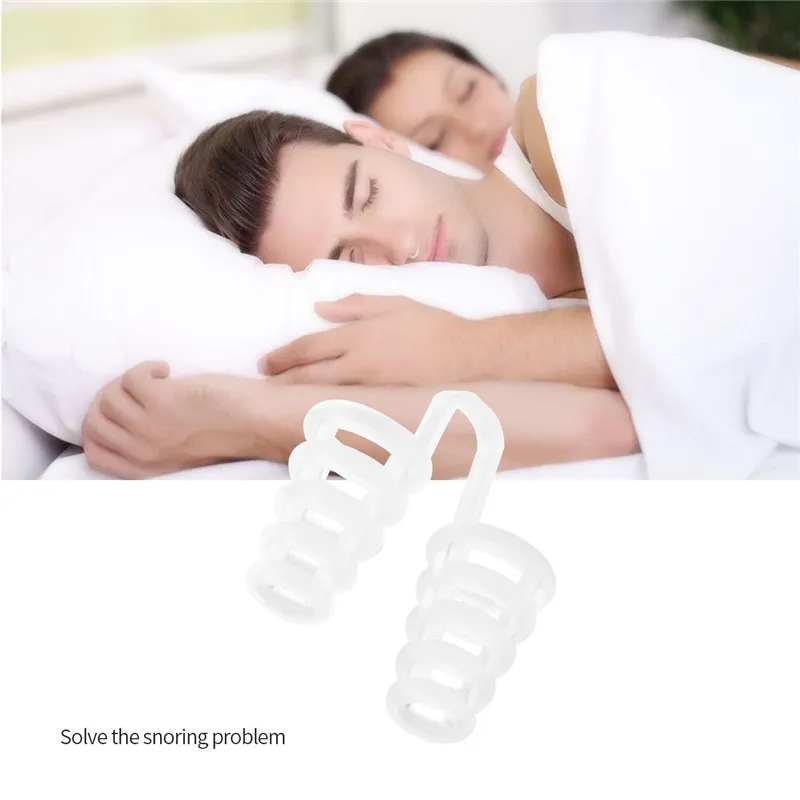 

Mini Silicone Anti Snoring Nose Vent Portable Anti Snore Nasal Dilator Reusable Stop Snore Nose Clip Nose Piece Sleeping Aids 0