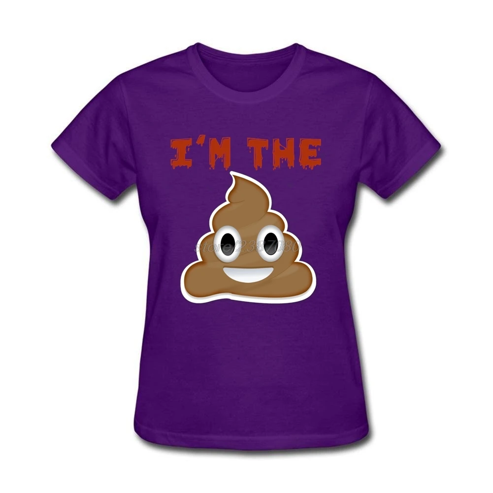 designing ladies im the shit funny poop emoji t shirt o neck home wear womens round collar t shirts - Designing T Shirts At Home designing ladies im the shit funny poop emoji t shirt o neck home wear womens round collar t shirts - Designing T Shirts At Home
