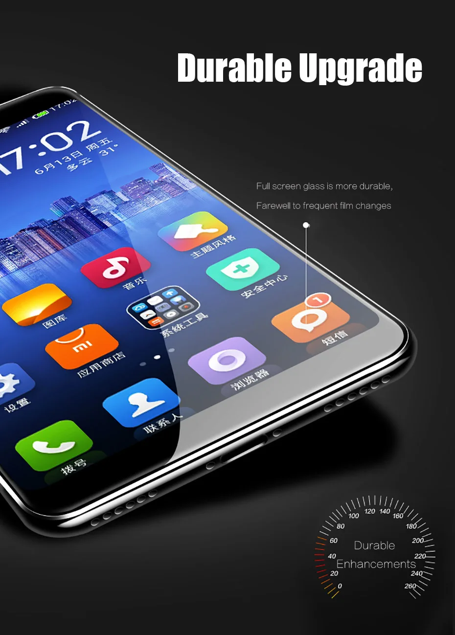 MOUSEMI 9H Glass For Xiaomi Redmi 4x Note 4x Global 5D Full Glued Glass Screen Protector Protective Glass On For Xiaomi Redmi 4x (6)