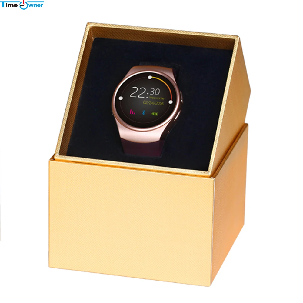 KW18 Bluetooth Smart часы телефон Sim и карты памяти сердечного ритма смарт Reloj Носимых