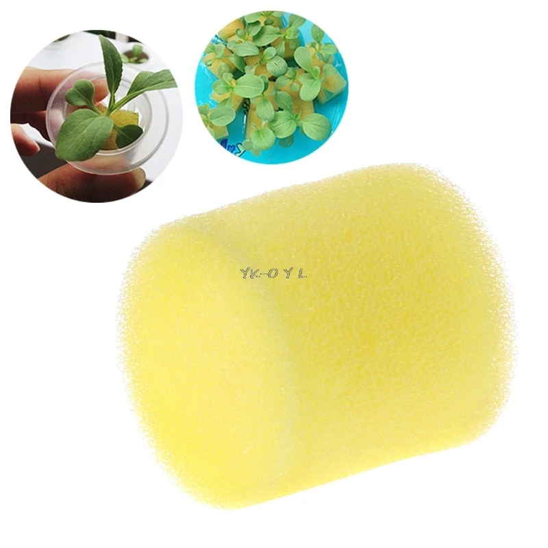 

Round Sponge Hydroponic Grow Media Soilless Cultivation Systems Gardening Supply