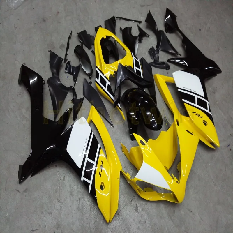 На заказ ABS YZF R1 07-08 мотоцикл обтекатель для Yamaha YZF-R1 2007-2008 год инжекционная форма синий - Цвет: B