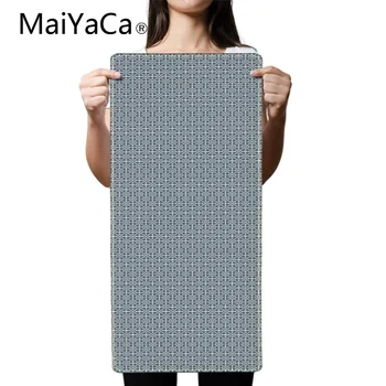

MaiYaCa Durable Office Accessory Cross Pattern Comfortable Natural Rubber Waterproof Keyboard/Mouse Pad Laptop Gaming Mouse Mat