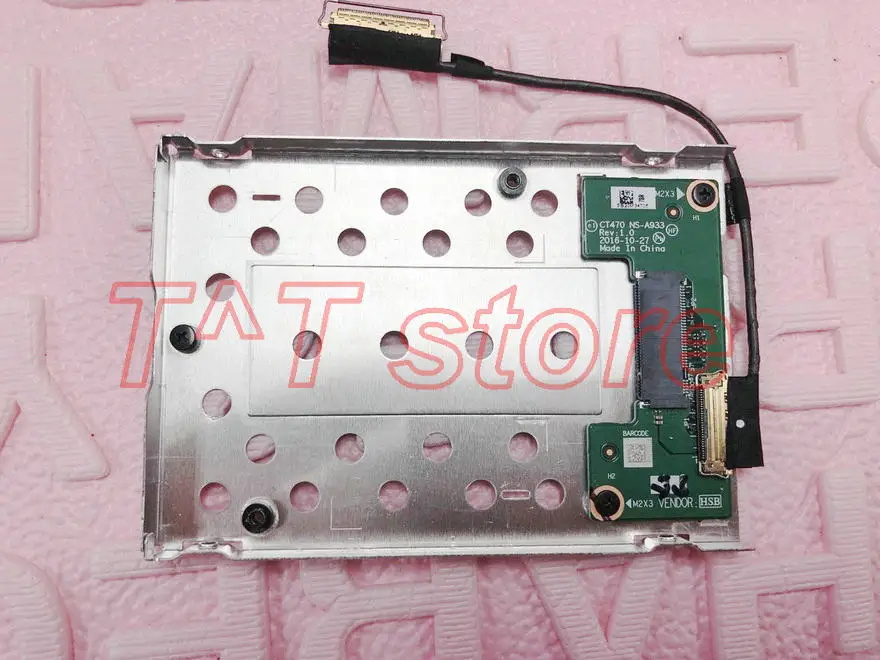 Original T470P T470 SSD Hard Drive Caddy board NS-A933 01AX994 00UR496 test good free shipping Original T470P T470 SSD Hard Drive Caddy board NS-A933 01AX994 00UR496 test good free shipping
