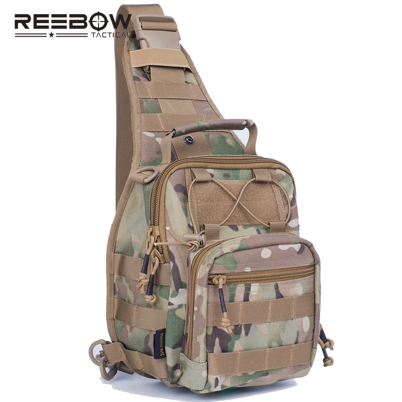 REEBOW Тактическая Военная нагрудная сумка 1000D для спорта на открытом воздухе пеших