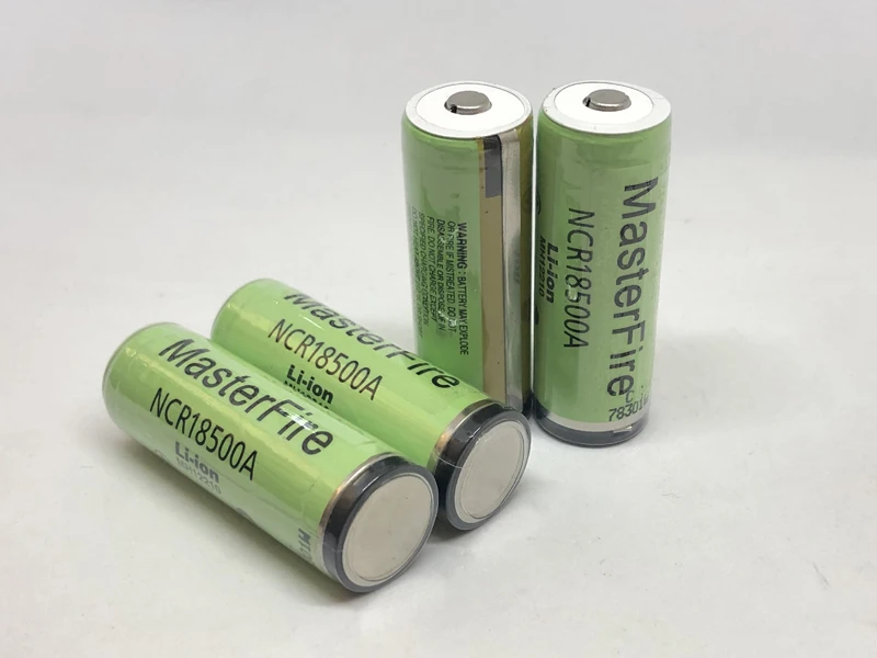 MasterFire 9 шт./лот 3,6 В NCR18500A 18500 2000 мАч литий-ионная аккумуляторная батарея защищенные батареи с PCB для Panasonic