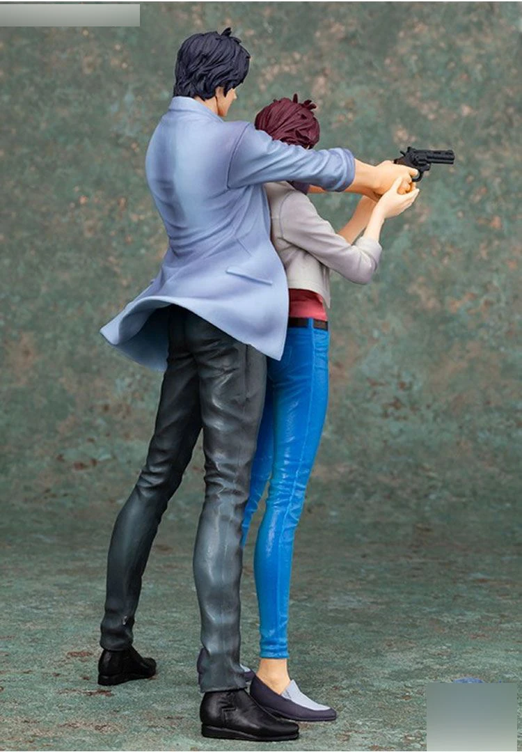 Японские Оригинальные Аниме фигурки город Охотник Makimura kaori/Ryou Saeba фигурка Коллекционная модель игрушки для мальчиков