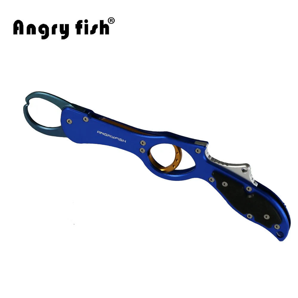

Angryfish Hot Sale Fishing Tool K3 Portable Metal Aluminium Fish Grip Fish Holder Catch Release Lock Accessories Fish Grip