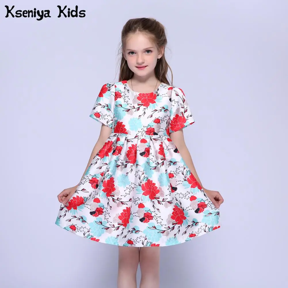 kseniya kids платье для девочки платья для девочек одежда для девочек платья для девочек подростков бальное платье для девочек детские карнавальные костюмы платье летнее школьная одежда сарафан летний