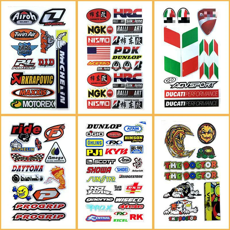 

Generally Skull Film Reflective Sticker Car Unit Scooter Funny Decals Waterproof PVC For Suzuki Kawasaki Motorcycle Bike