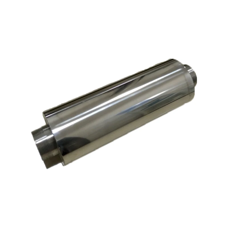 Free Shipping PT  G2 1/2inch 75mm SS muffler For7.5KW High pressure Regenerative blower Vortex Gas Pump CNC Router Vacuum Pump sunlu matte pla 3d filament 1kg shine free surface 1 75mm arrange neatly eco friendly no knot no bubble eco friendly odorless