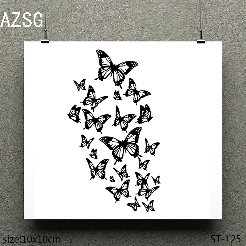

AZSG Dancing butterfly Clear Stamps/seal for DIY Scrapbooking/Card Making/Photo Album Decoration Supplies