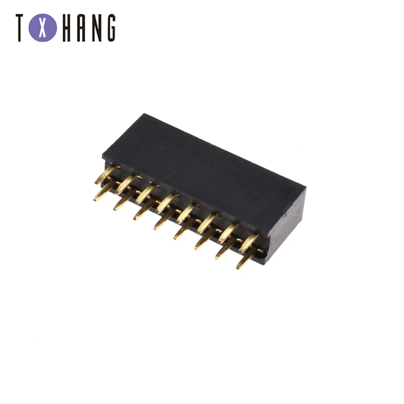 10/20/50/100PCS 2X8Pin Double Row Straight Female Pin Header Connector | Электронные компоненты и принадлежности