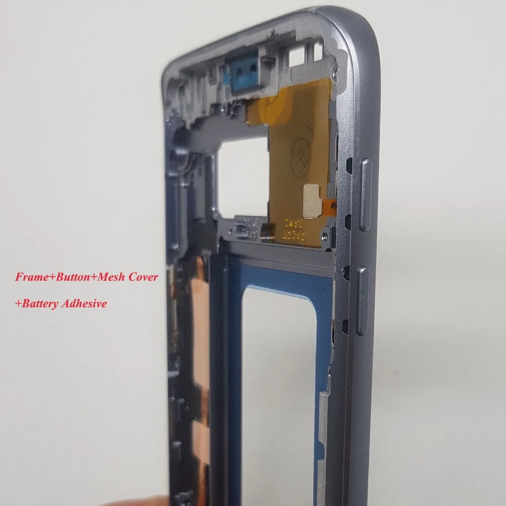 Оригинальная средняя задняя рамка Шасси пластина рамка задняя крышка Корпус для samsung Galaxy S7 G930 G930F G930FD G930W8 G930A G930V G930T