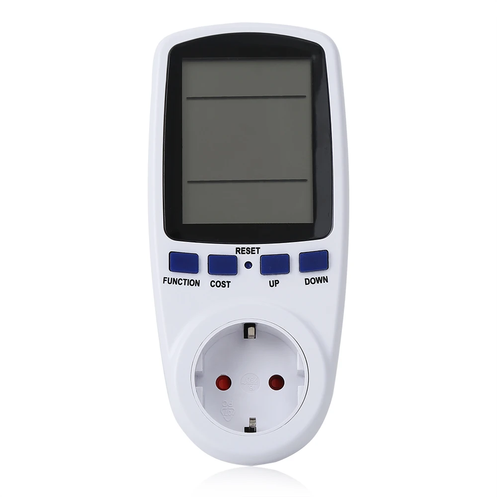 

Digital Power Meter Energy Meter Volt Voltage Wattmeter Power Analyzer Electronic Power Energy Meter Measuring Outlet Socket