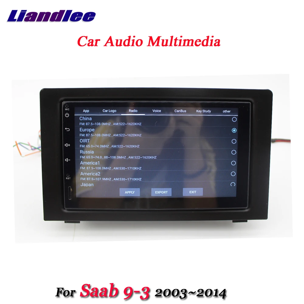 Flash Deal Liandlee Car Android System For Saab 9-3 2003~2014 Radio Frame USB Wifi GPS Navi MAP Navigation Screen Multimedia No DVD Player 4