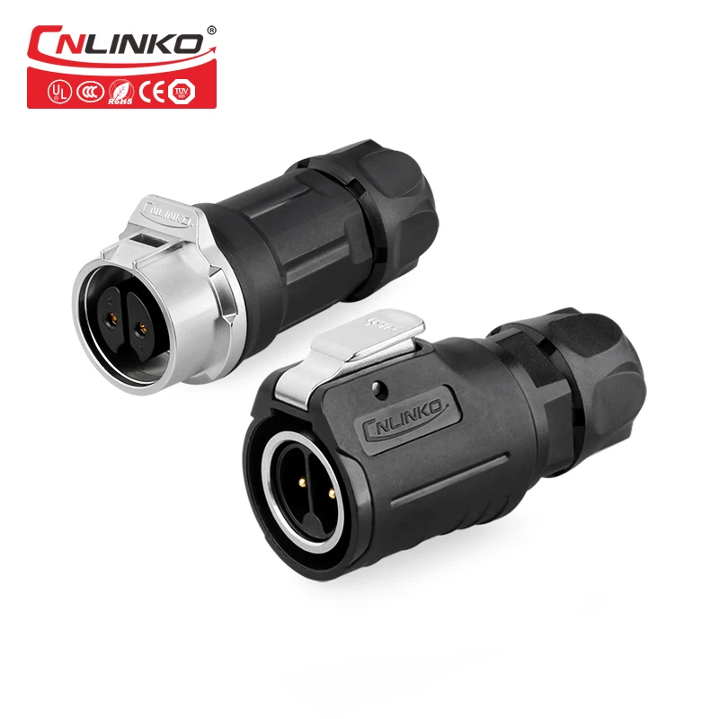 

Aviation Cable Plugs and Sockets AC Power Connector Welding 2 3 4 5 Pin Cable Connector for Lighting