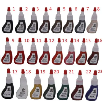 

new product 23pcs colors tattoo ink pigments permanent makeup 10ml cosmetic tattoo ink for eyebrow eyeliner lip