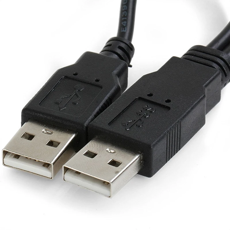 Двойной USB 2 0 до 5 дюймов 7 + 15pin SATA папа данных и кабель питания адаптер для &quotHDD SSD