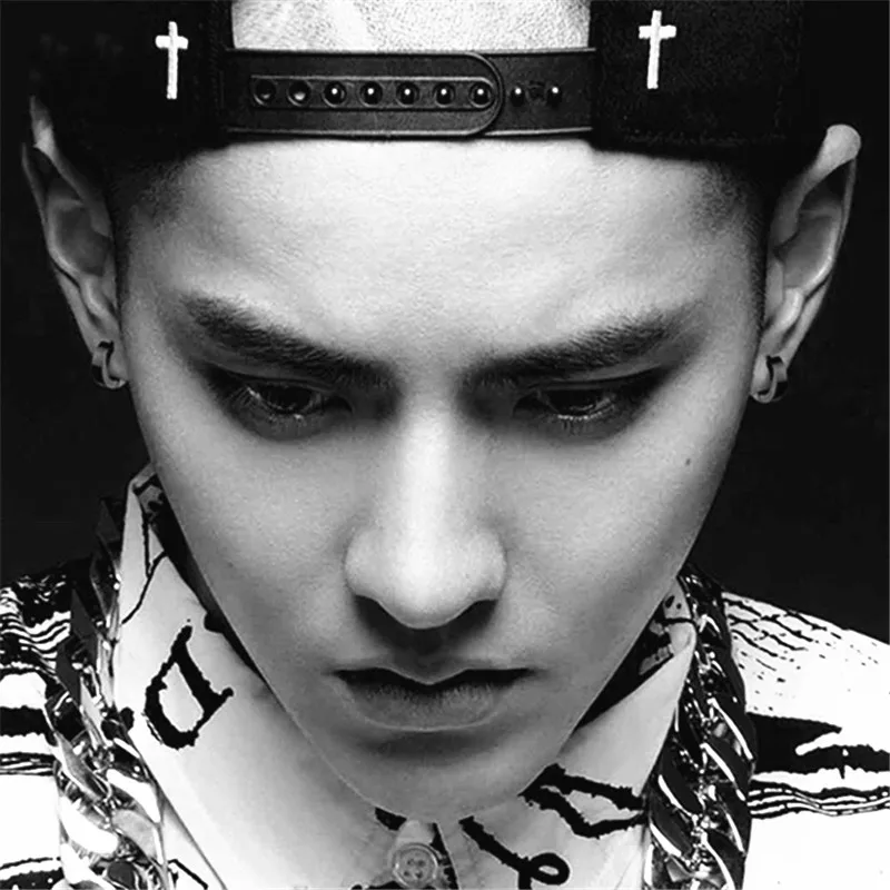 KPOP DNA корейский V Акция 5 цветов антиаллергическая Пряжка из титановой стали tide 304