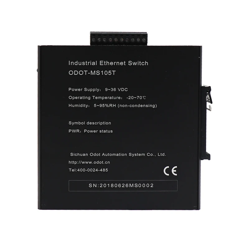 

Installation of 100 Mbp Network Port Guideway for 5 Industrial Ethernet Metal Exchanges