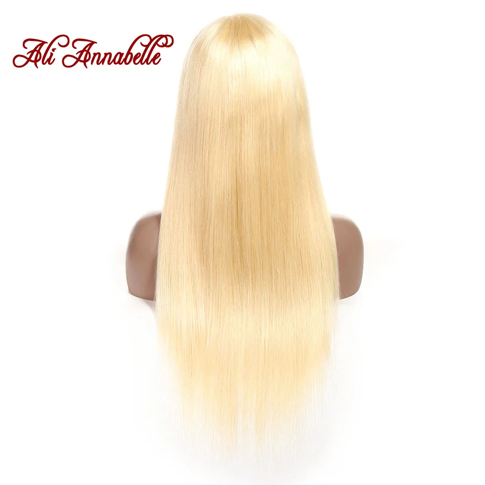 13*6 блонд, парики на кружеве, малазийские прямые человеческие волосы, парики, предварительно выщипанные натуральные волосы, бесклеевой 613, парик на кружеве