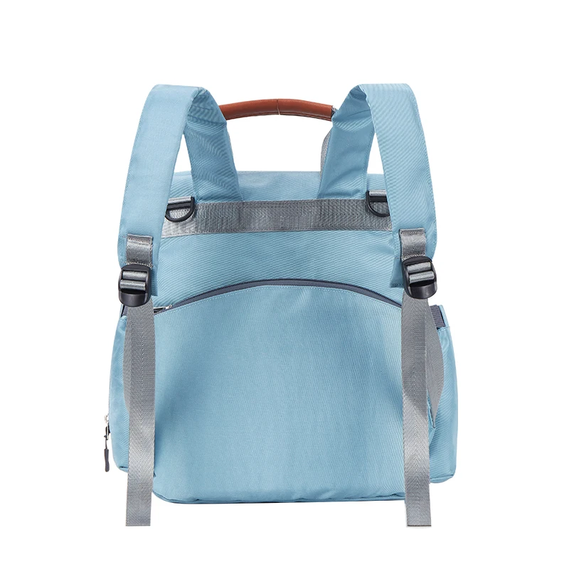 Однотонная сумка для подгузников для мам, сумка для детских подгузников, рюкзак для путешествий, водонепроницаемая сумка для мам, сумка для ухода за ребенком