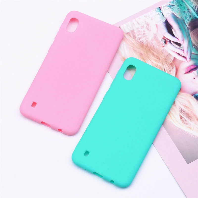 

For Samsung Galaxy A10 Case Soft Silicone Matte Color Phone Case For Samsung Galaxy A10 Case For Samsung A10 Case Cover Funda