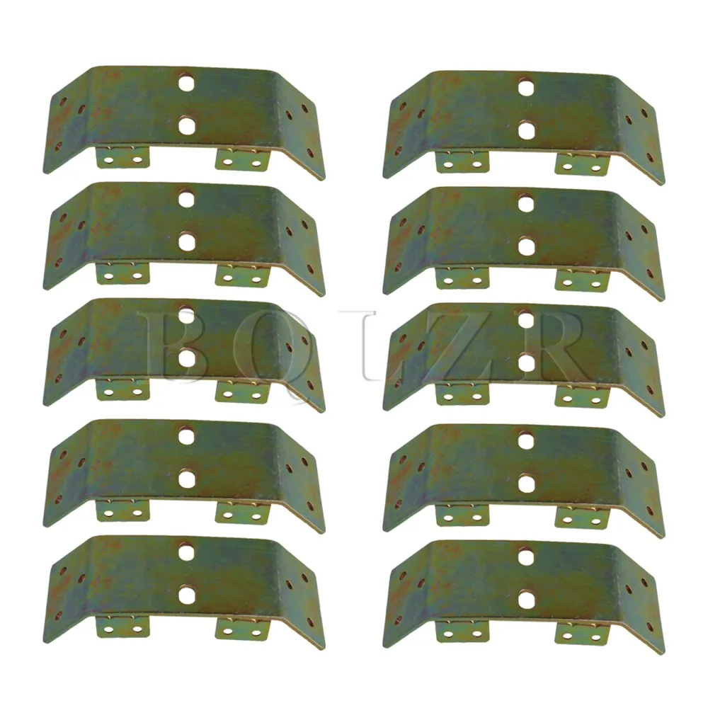 

BQLZR 146x54x2.5mm Boat Shape Connector for Sofa and Other Furniture with Board Right Angle Bronze Pack of 10