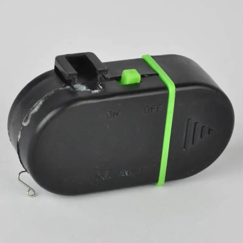 1Pcs Black Electronic Night Bite Fishing Alarm Alert Light Bell Clip on Rod Outdoor Fishing Alarm For Fishing