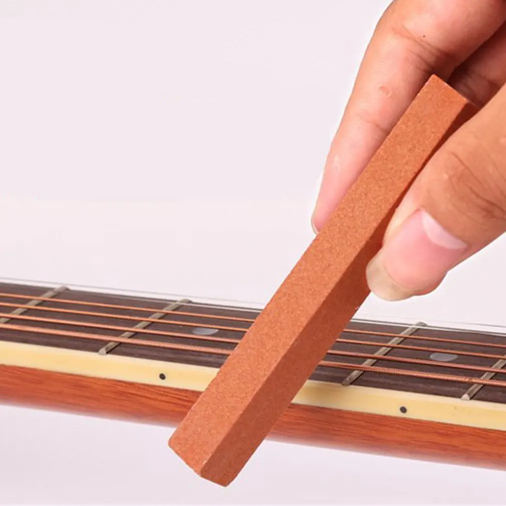 

High Quality Sanding Grinding Stone Polished Beam for Guitar Fretboard Bones Tool Electric Acoustric Guitar Bass Accessories