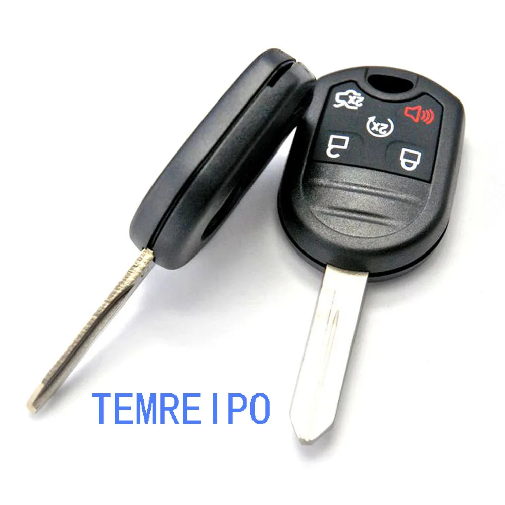 

5 Buttons Replacement Remote Key Shell Case For Ford Edge Raptor Fob Key Cover