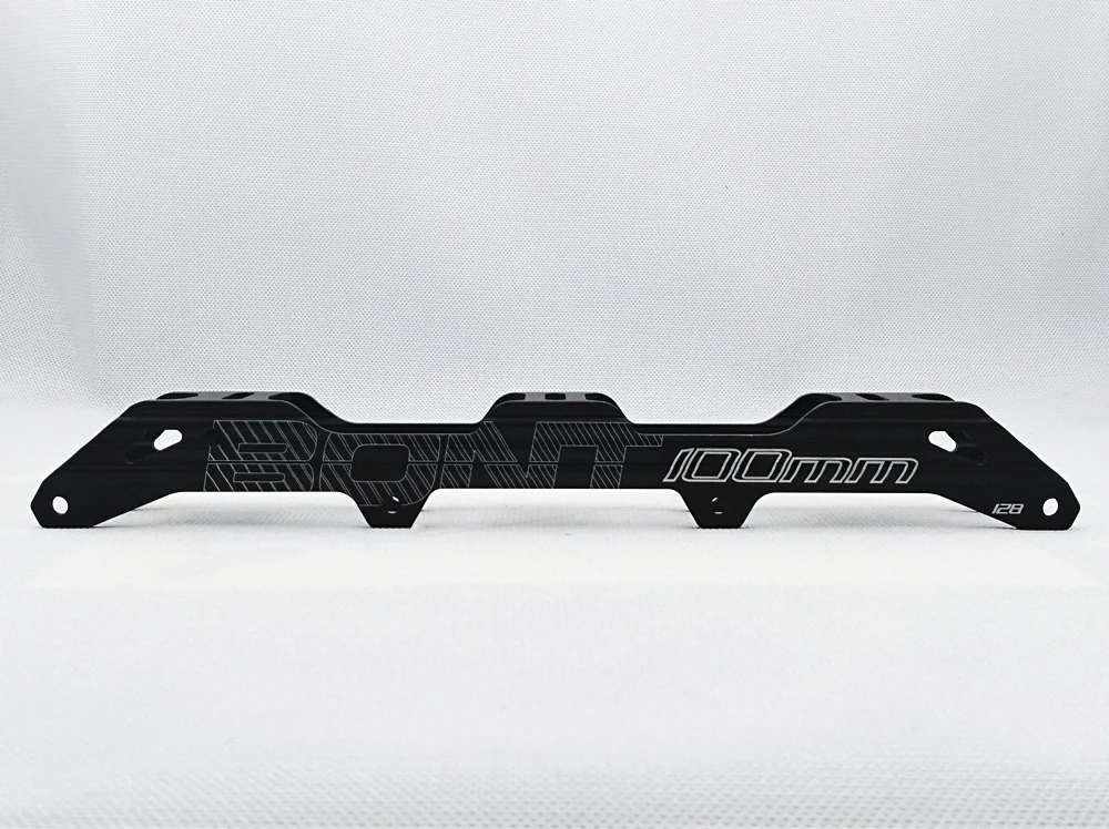 

BONT 3PT Alu 6061 12.8 Black Inline skate frame Speed skate frame 4*100mm frame