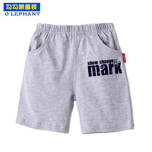 

Mark Letters Printed Resilient boys pants 2019 Summer Cotton breathable Sweatpants for a boy 2 to 8 years baby clothes for boys