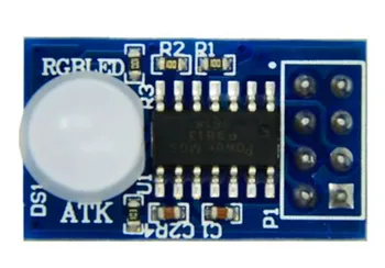 

Free Shipping!!! RGB Full Color LED Module P9813 16W True Color Serial Control