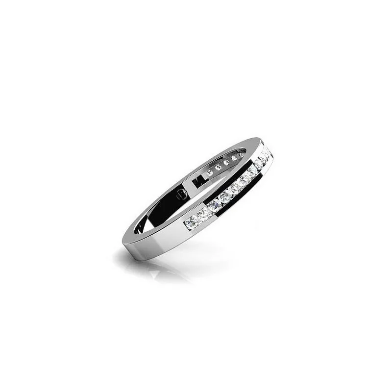 

Bonsoir Wedding Ring 925 Silver Engagement Ring Women Men 2019