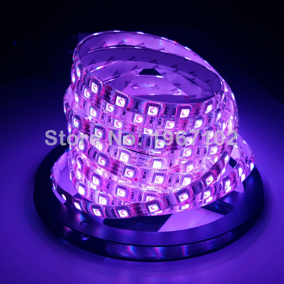 Светодиодная лента SMD5050 RGB 5 м 300 светодиодов 12 В постоянного тока IP65