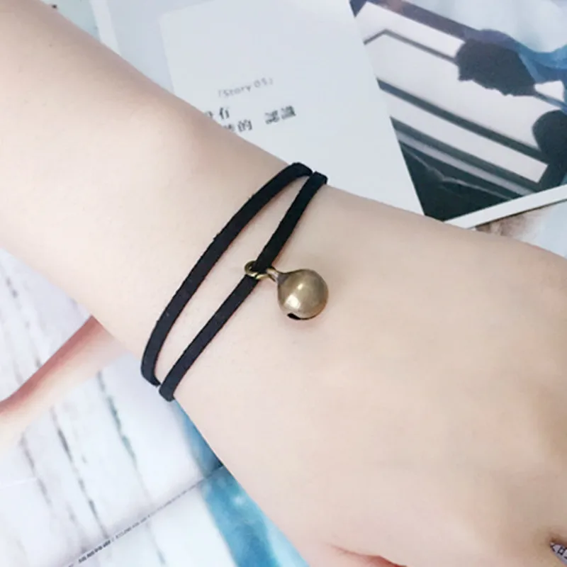 SL166-Vintage-Bracelets-Bangles-Gothic-Black-Velvet-Suede-Leather-Pulseiras-Women-Multilayer-Bracelet-Jewelry-one-direction