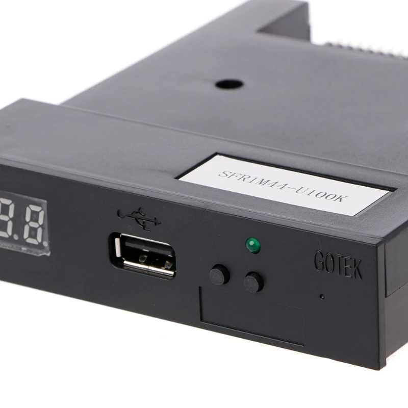 SFR1M44-U100K 3," 1000 флоппи-дисковод к USB Эмулятор моделирования для музыкального Keyboad Black
