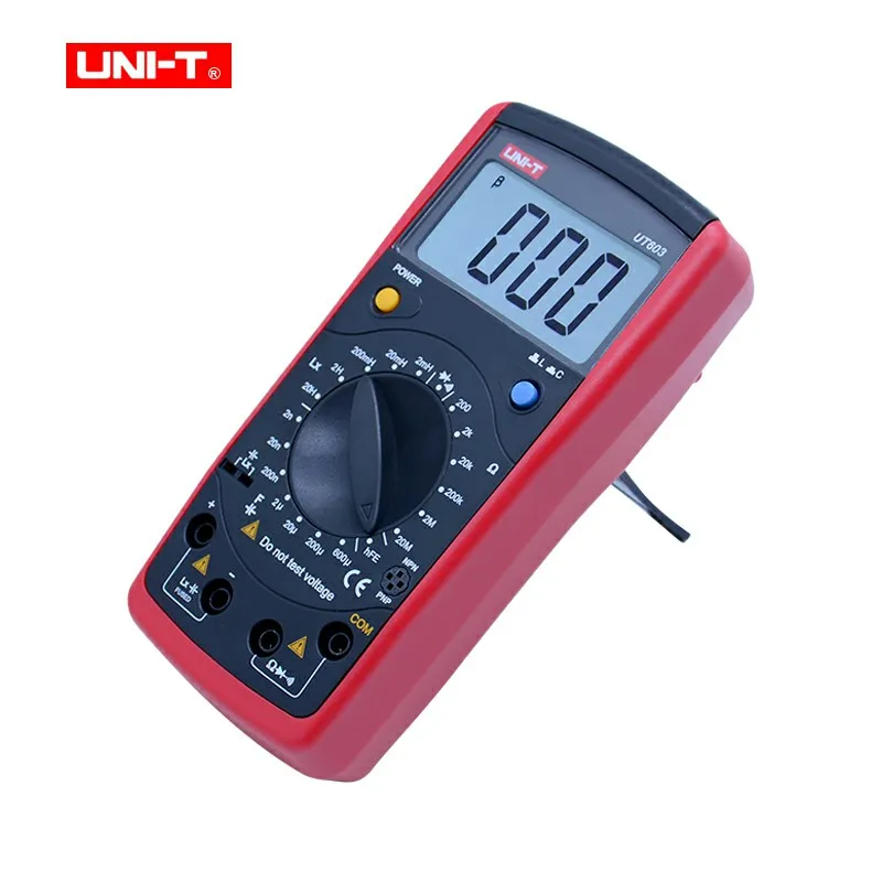 UNI-T UT603 сопротивление индуктивности емкость тест er 2000 счетчик LCR метр Омметр диод тест/транзистор тест непрерывности зуммер