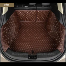 wenbinge Special car trunk mat for Tesla Model S model X Dodge charger Caravan Caliber Avenger Journey Cargo Liner accessories