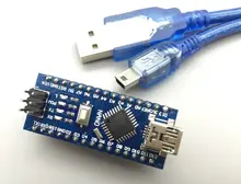 Nano V3.0 ATmega328P controller compatible for arduino nano CH340 USB driver with CABLE NANO 328P NANO 3.0