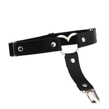 Высокая сексуальная женская Шипованная Любовь Сердце подвязки заклепки Панки готы Harajuku пояс ручной работы кольцо подвязки подарок DSM