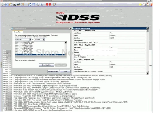 Для Isuzu IDSS II 2018 система диагностики + Лицензия для множества PCs большая акция|diagnostic