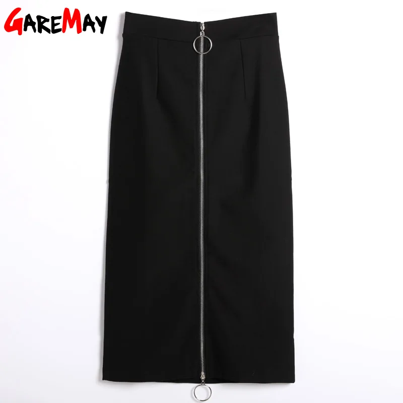 Юбки для женщин s Длинная женская черная юбка большого размера эластичный Повседневный тонкий высокая талия элегантные юбки для женщин Jupe Longue Femme