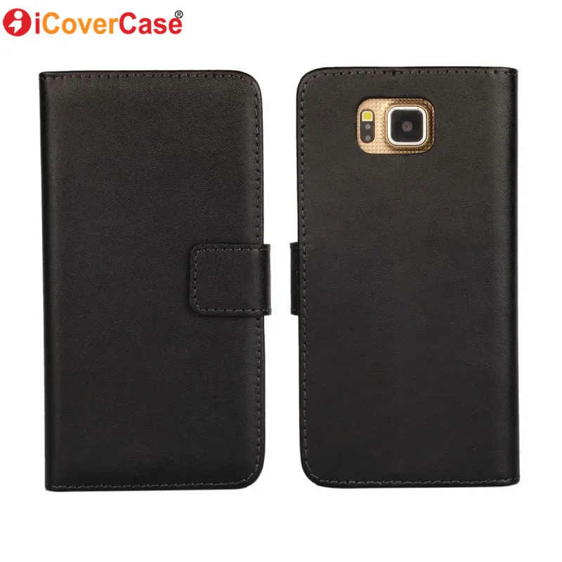 Кожаный чехол бумажник для Samsung Galaxy Alpha Alfa G850|for samsung galaxy|phone casescase leather |