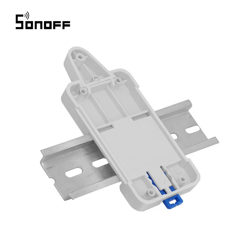 Sonoff dr Din Rail поднос Регулируемый монтируемый рельсовый держатель решение для