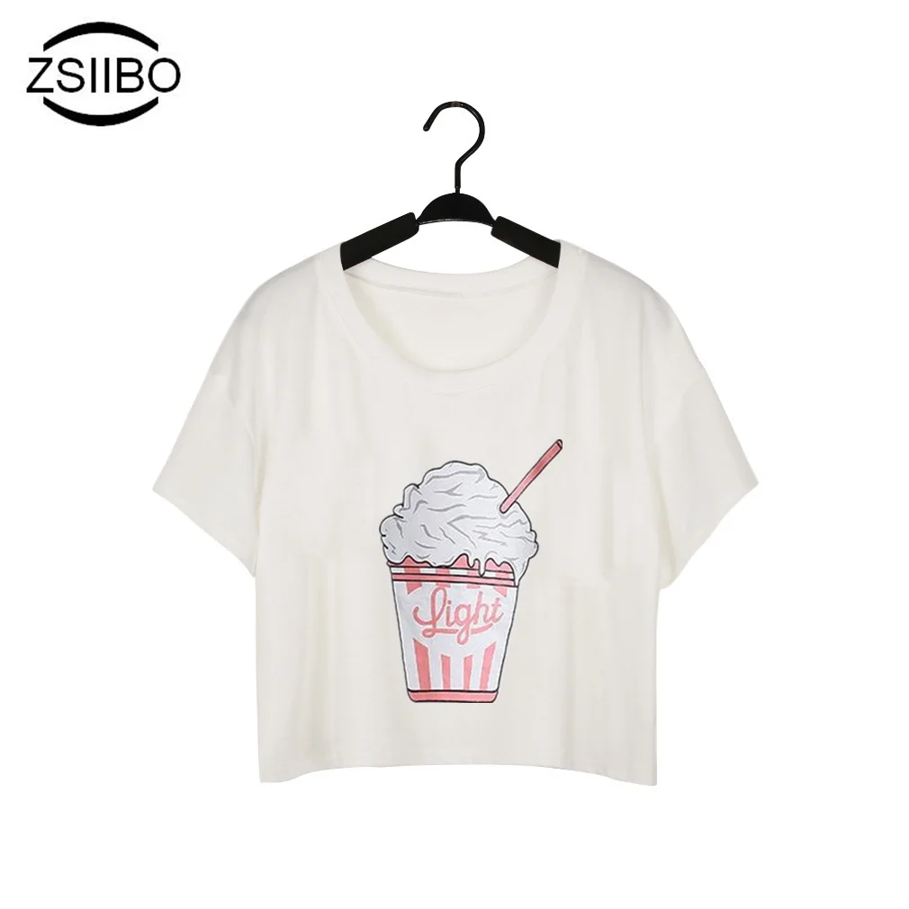 

ZSIIBO NVDD12 New Fashion Womens Loose Pullover T Shirt Short Sleeve Tops